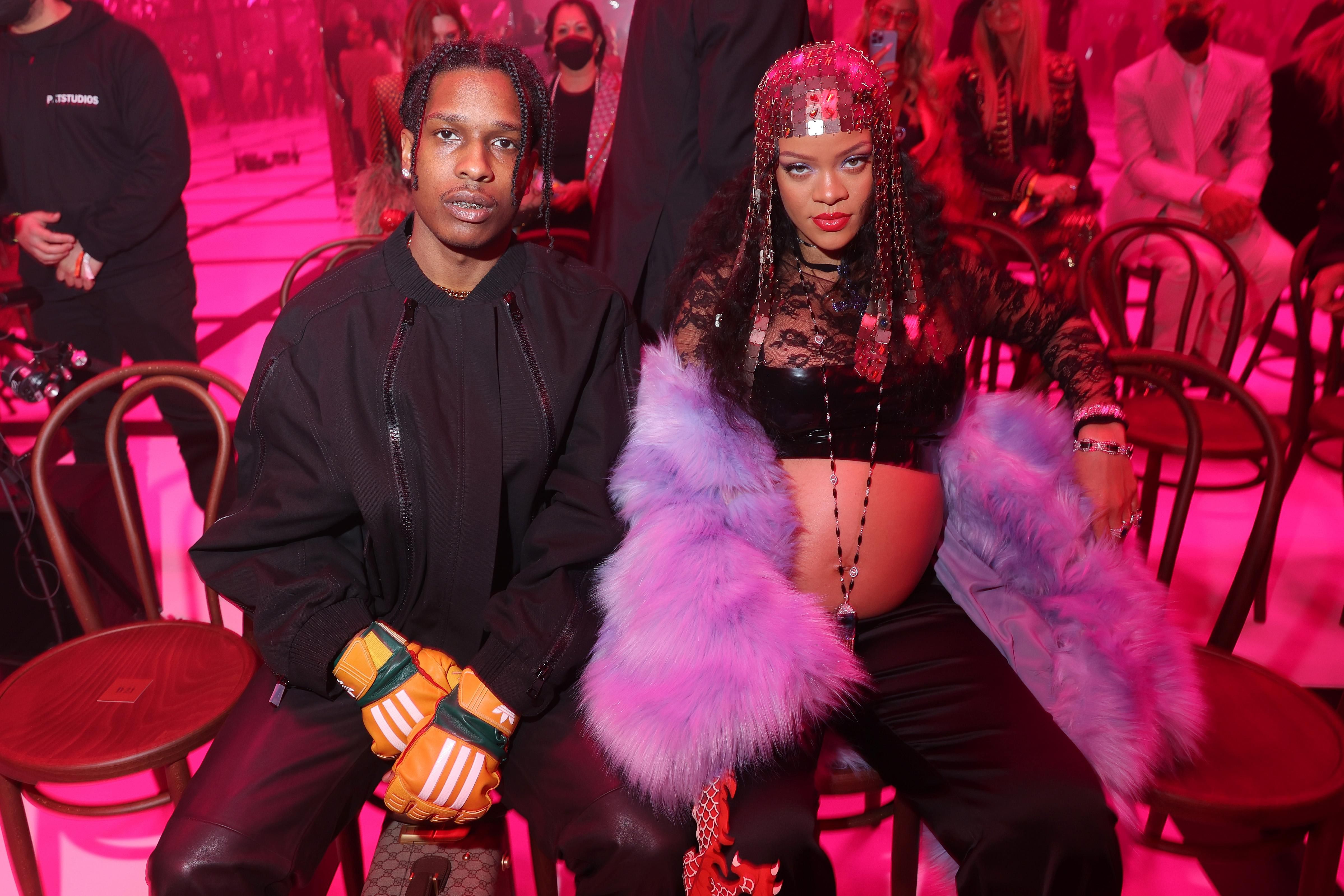 Rihanna and A$AP Rocky Threw a Rave-Themed Baby Shower - PAPER Magazine