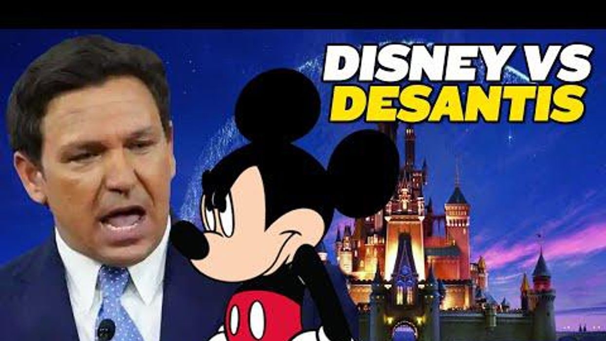 Authoritarian DeSantis Tramples On Disney’s Free Speech
