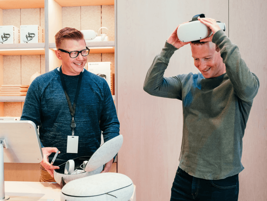 Facebook apre il primo negozio fisico per immergersi nel metaverso