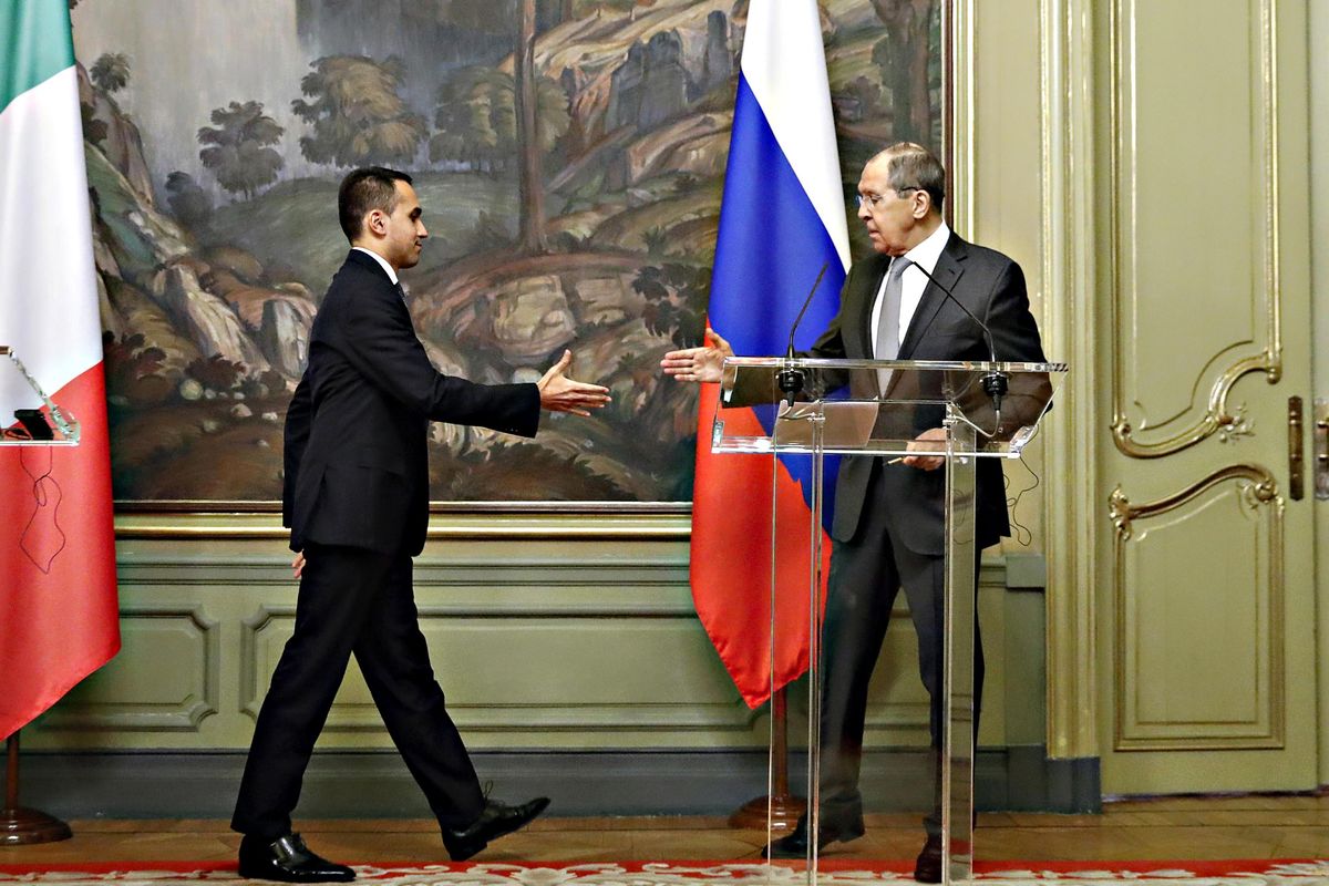 I russi al lavoro sul piano italiano per la pace