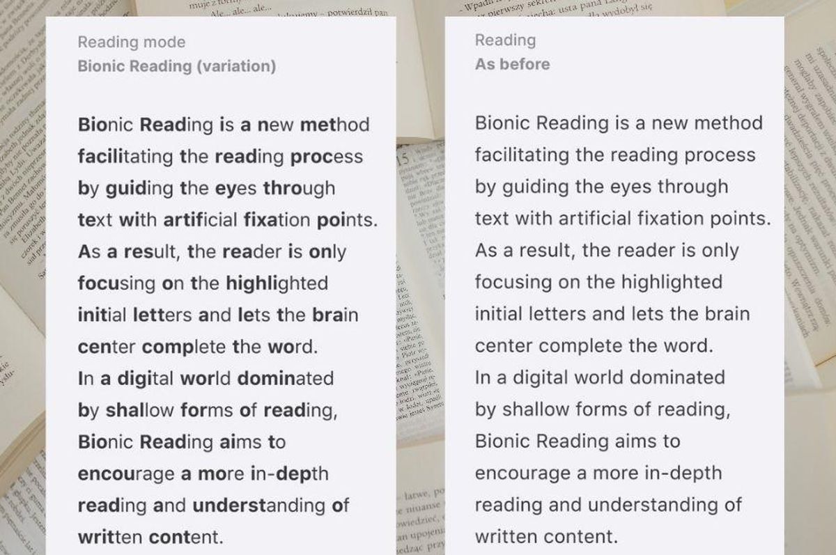 Viral 'bionic reading' tool could be a game changer for some - Upworthy