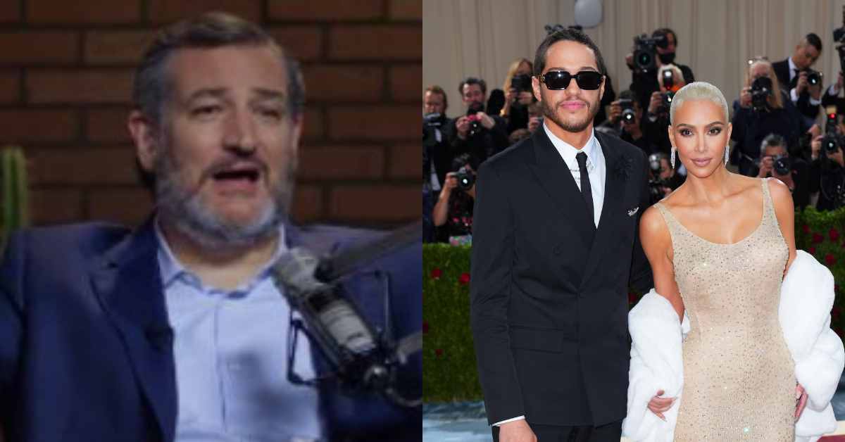 Ted Cruz Roasted Hard After Asking Why Pete Davidson 'Gets All Of These Hot Women'