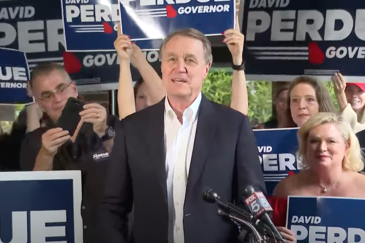 Racist A-Hole David Perdue Pretty Sure Stacey Abrams ‘Demeaning’ Her Race