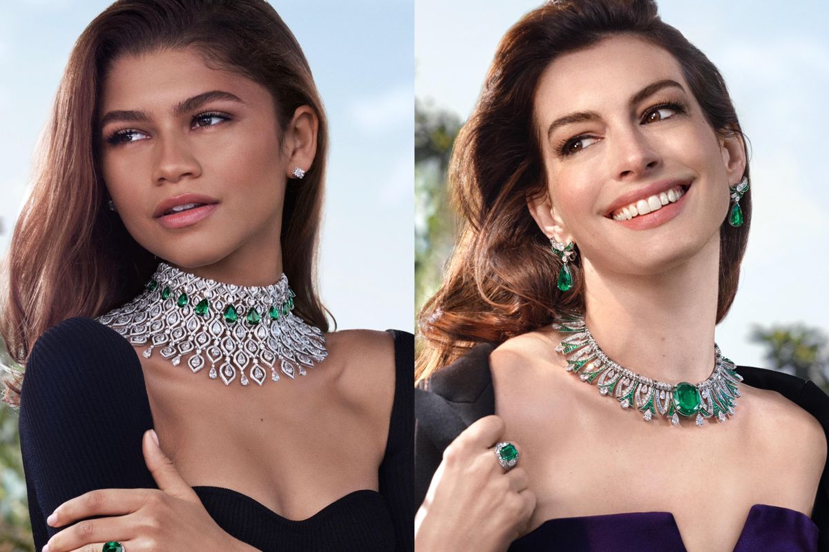 Anne Hathaway and Zendaya Star in Bulgari's New Campaign - PAPER