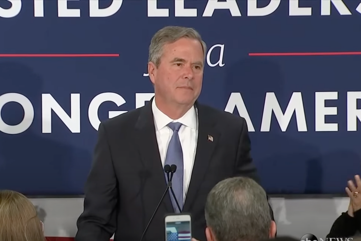 Low-Energy Jeb! Bush Pens High-Energy Love Letter To Trump Clone Ron DeSantis