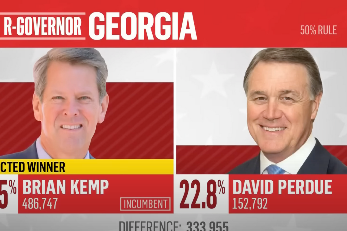 Idiot: Brian Kemp’s Unpossible GA Primary Win Obvious Voter Fraud!