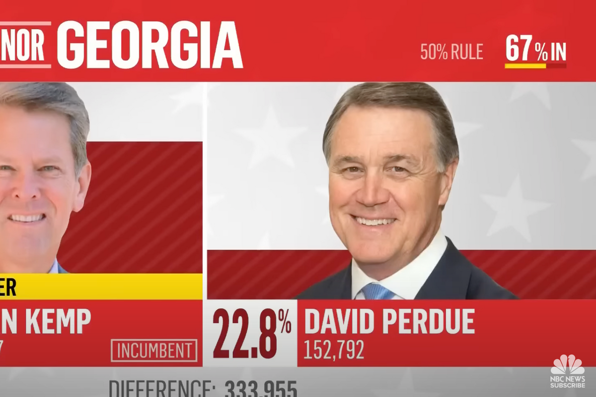 Georgia Primary: Trump-Backed David Perdue Waves White Hood In Flawless Defeat Against Brian Kemp