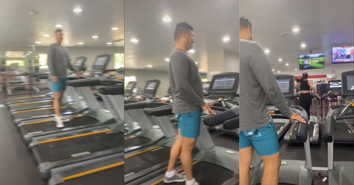 TikToker Calls Out Boyfriend For Exercising On Treadmill Directly Behind Another Woman At Gym