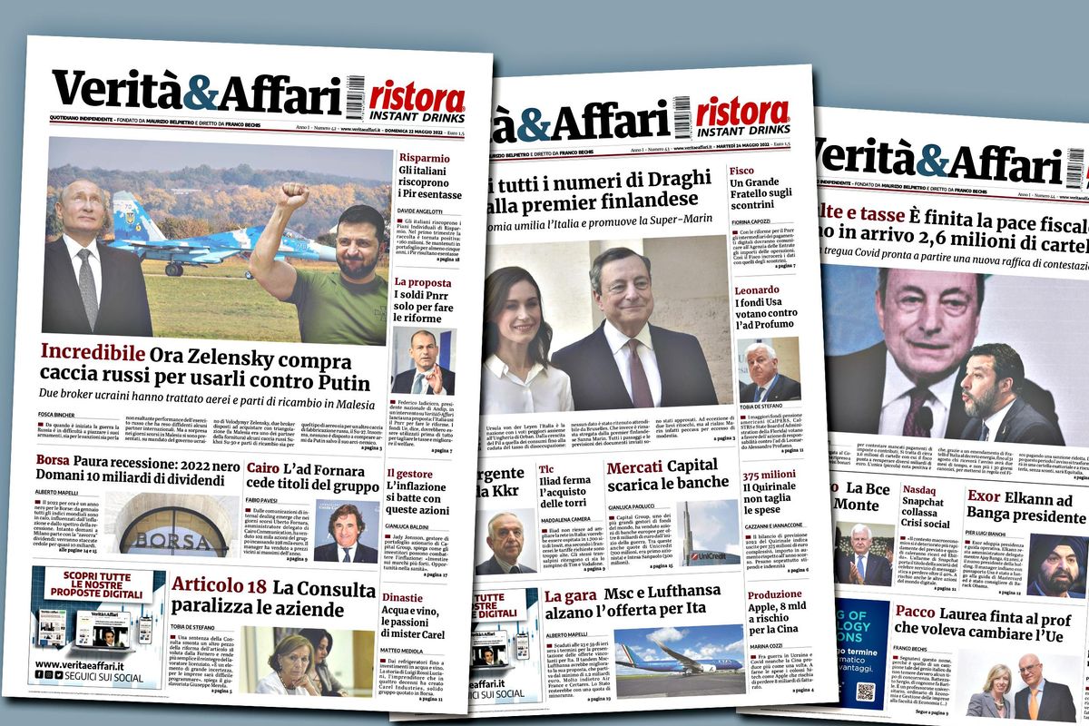 Dopo il quotidiano in edicola nasce anche il sito di Verità&Affari