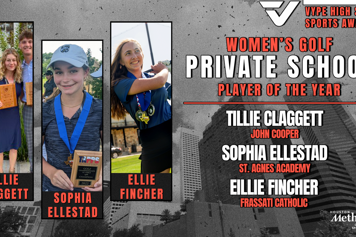 VYPE AWARDS: Private School Boys and Girls Golf presented by Houston Methodist Orthopedic & Sports Medicine