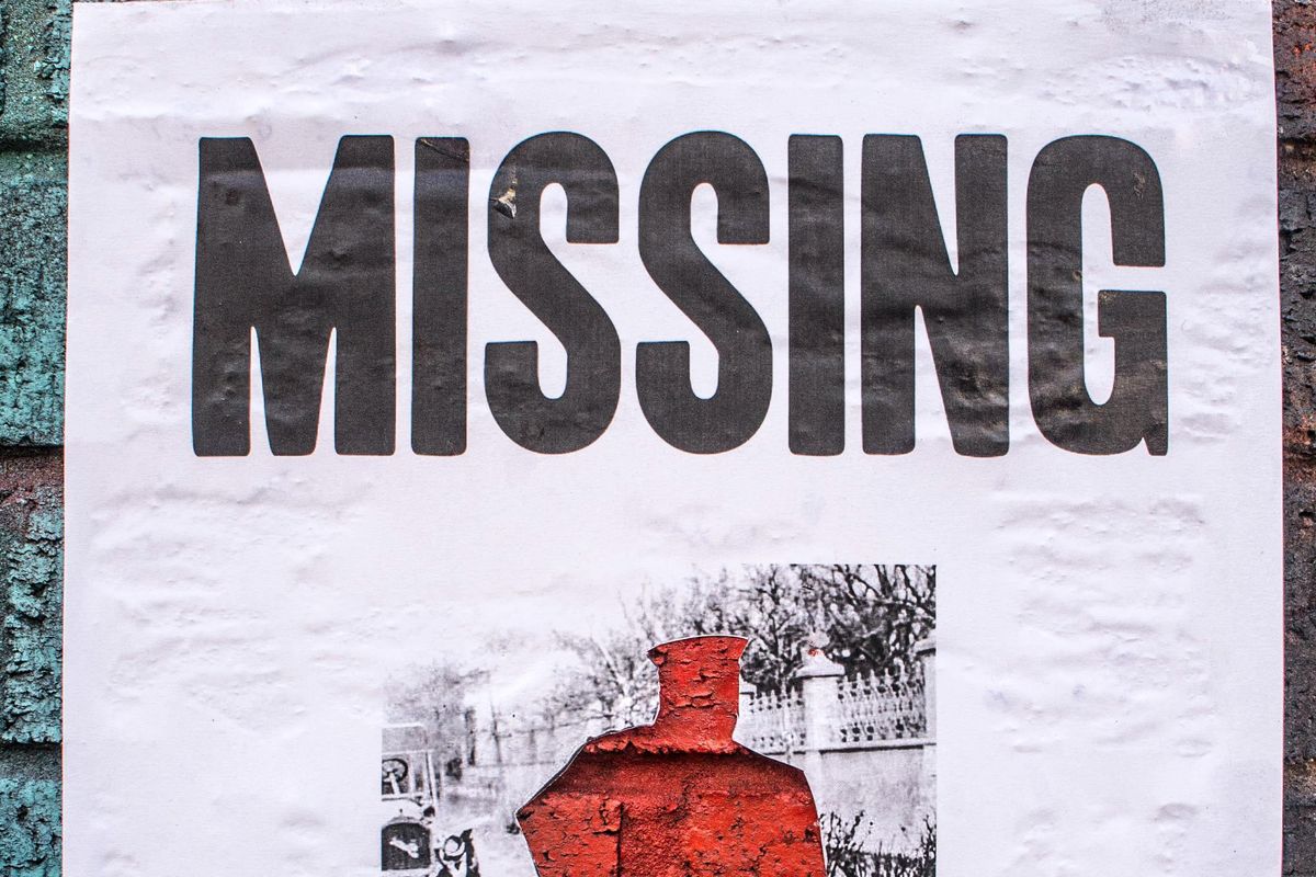 3d posters, missing persons
