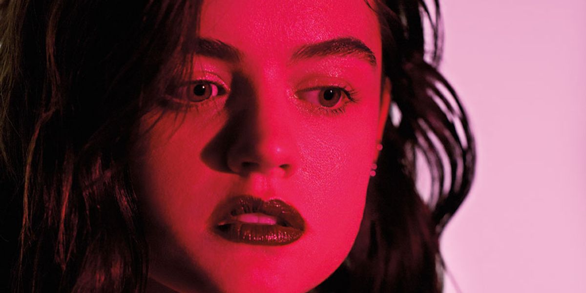 Lucy Hale Goes to the Dark Side