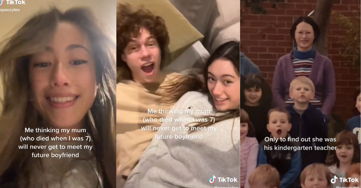 Woman Discovers Her Late Mom Was Actually Her Boyfriend's Kindergarten Teacher—And TikTok Is In Tears