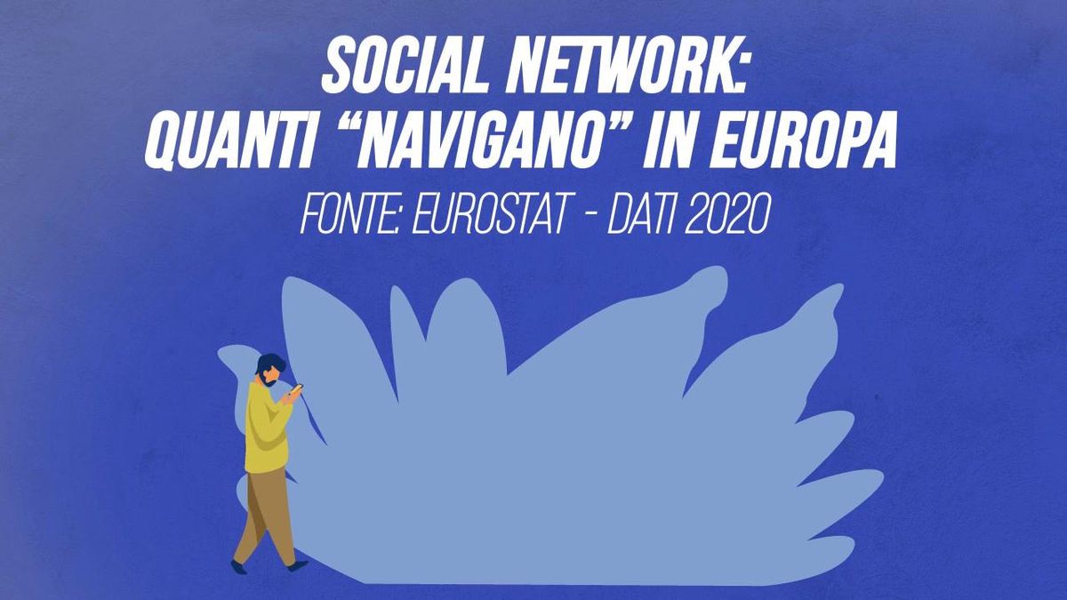 Social network: quanti «navigano» in Europa