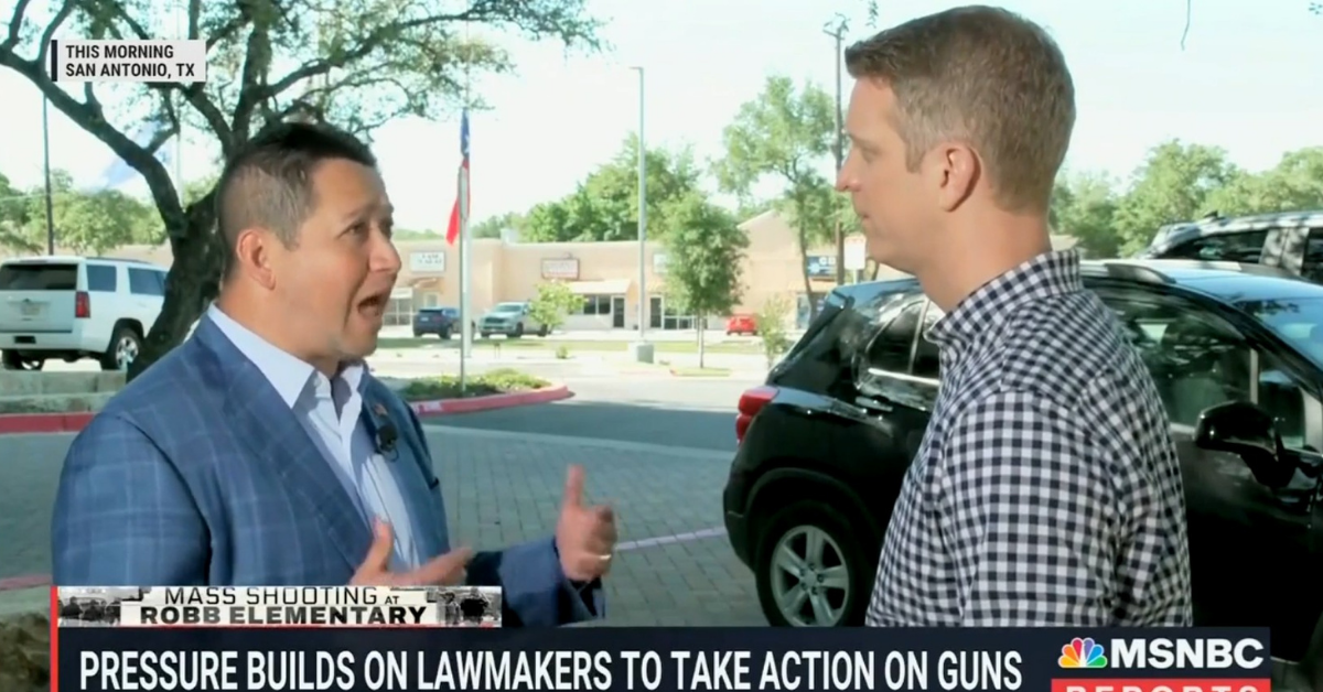 Reporter Asks Uvalde's GOP Rep. Why 18-Year-Olds Need To Buy An AR-15–And Things Got Awkward