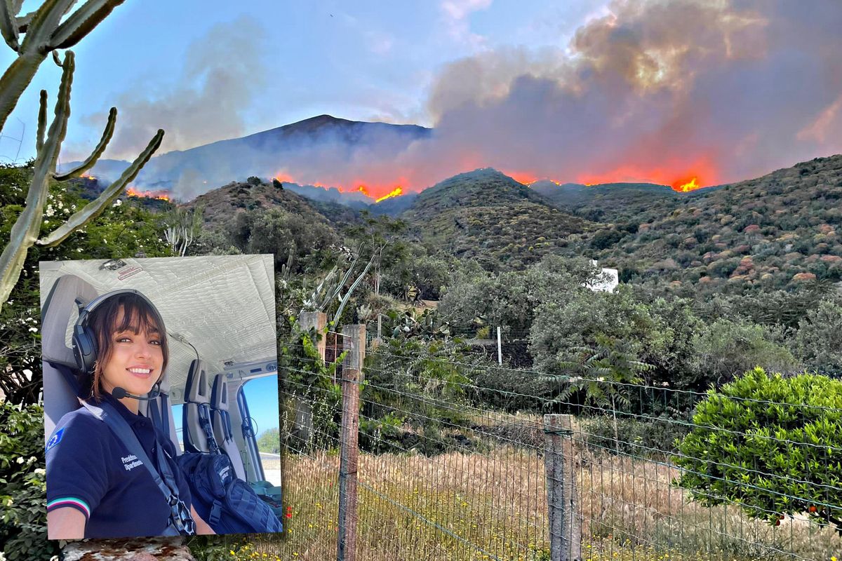 La fiction Rai sulla Protezione civile incenerisce mezza isola di Stromboli