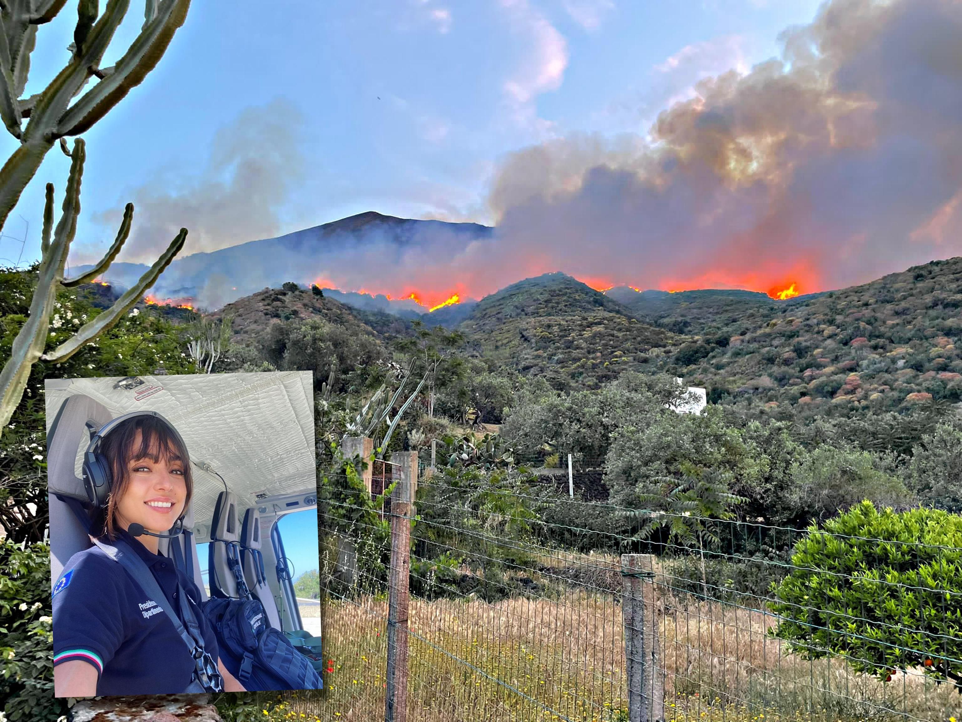 La fiction Rai sulla Protezione civile incenerisce mezza isola di Stromboli