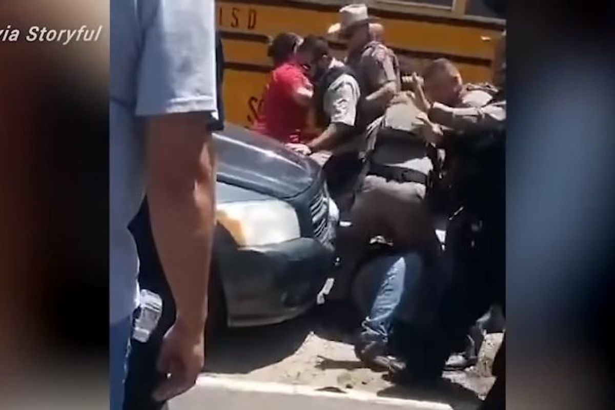 Maybe Cops Let Uvalde Shooter Keep Killing, But At Least They Handcuffed Some Parents