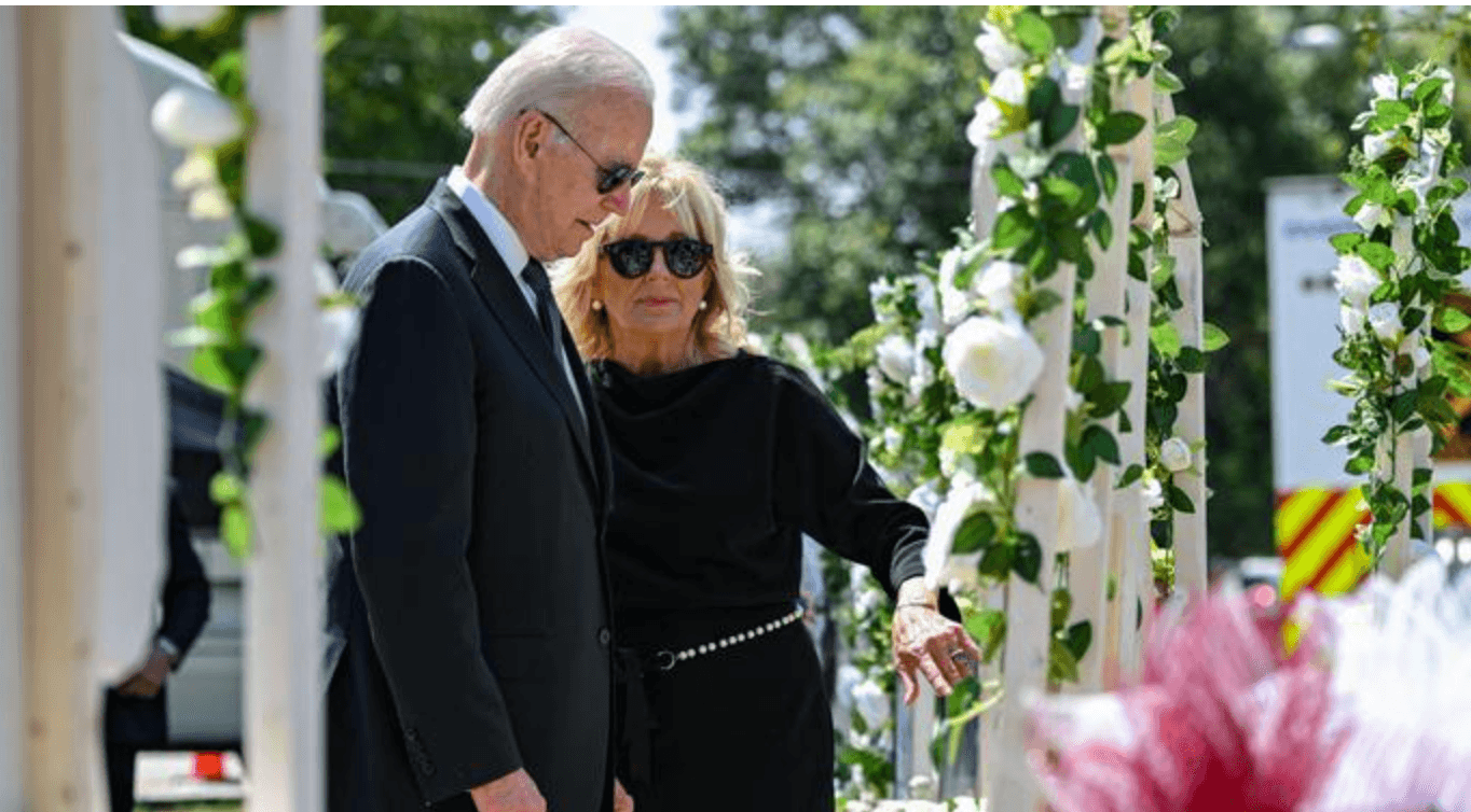 Why Crowd Cheered Bidens And Jeered Abbott At Uvalde Massacre Memorial