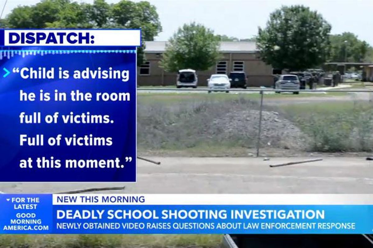 Another Uvalde Lie Falls Apart: OF COURSE 911 Told Cops Kids Were Calling From Classroom