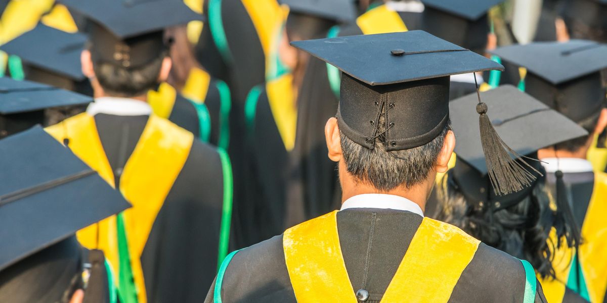 Graduation Ark Four veterans walk in Arkansas graduation ceremony after missing their ...