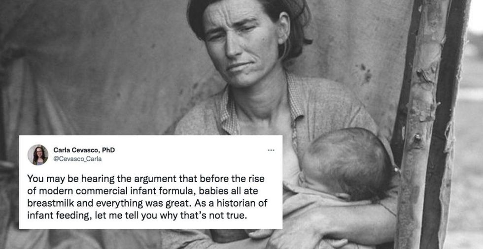 Historian of infant feeding debunks myths about how babies ate in the pre-formula days