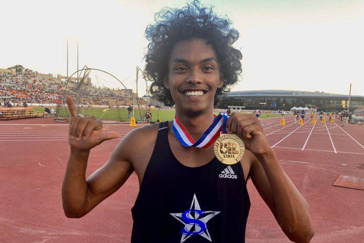 STATE TRACK: Baytown Sterling's Cameron Chin caps high school career with gold