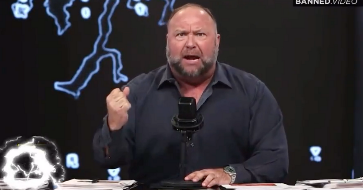 Alex Jones Screams At Viewers To Buy His Products As A Matter Of 'Life And Death' In Unhinged Rant