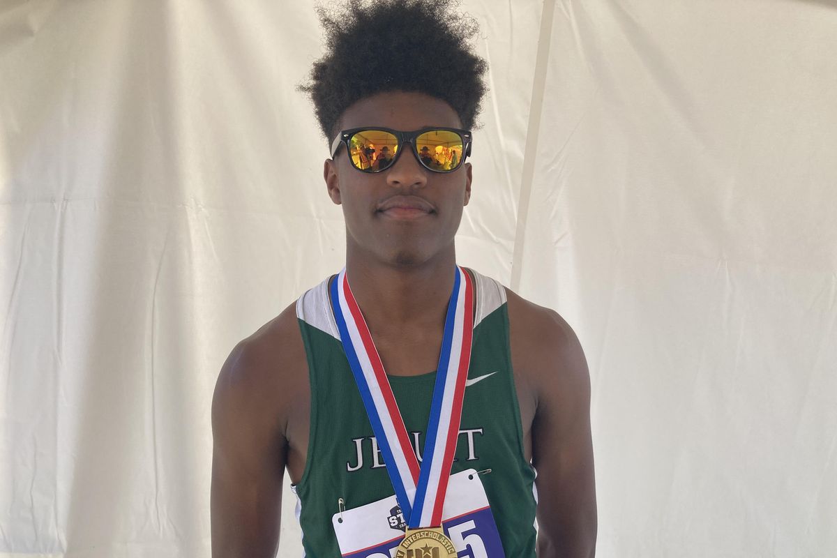 STATE TRACK: Strake Jesuit's Posey Breaks Class 6A record in High Jump