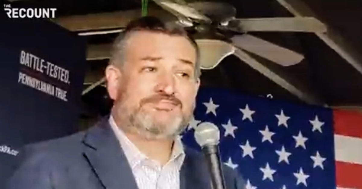 Ted Cruz Gets Awkward Reminder After He Calls Out Republicans Who 'Pledge Their Love' To Trump