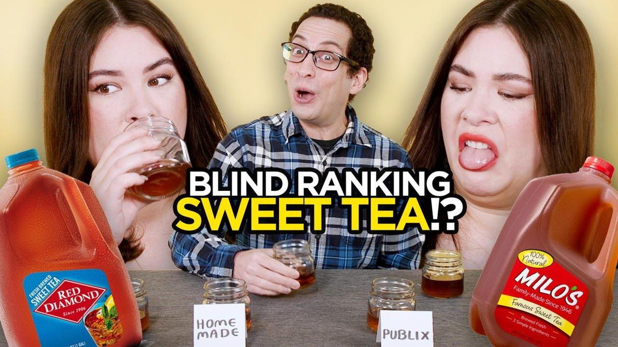 Watch these Southerners blind taste test sweet teas