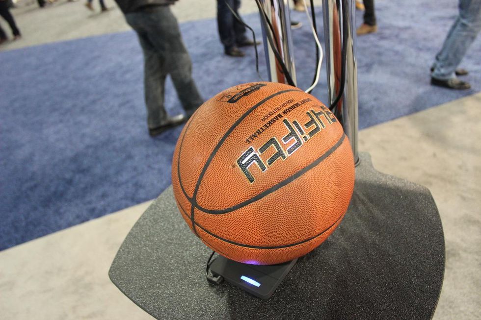 Sensors in Basketball: Smart Basketball