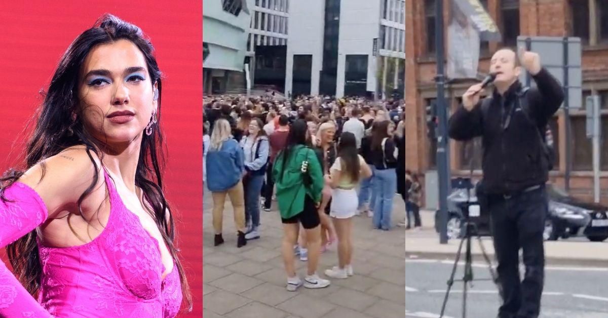 Hate Preacher Rants About Homosexuality To Dua Lipa Concertgoers—And It Backfires Hard