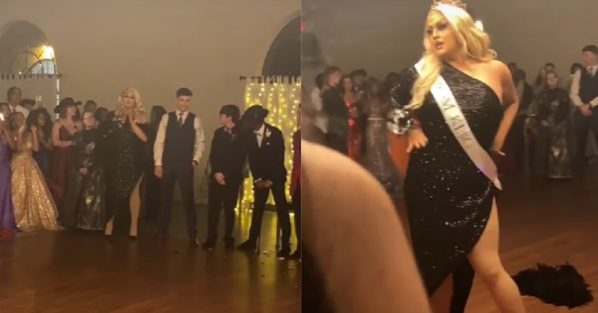 Nonbinary Indiana Teen Wins Prom King Title—And Accepts The Crown Decked Out In Glitzy Drag