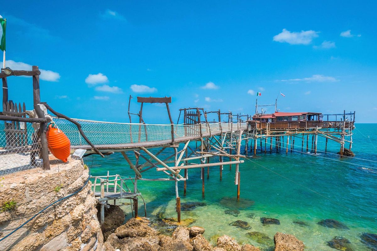 In viaggio lungo i trabocchi d'Italia