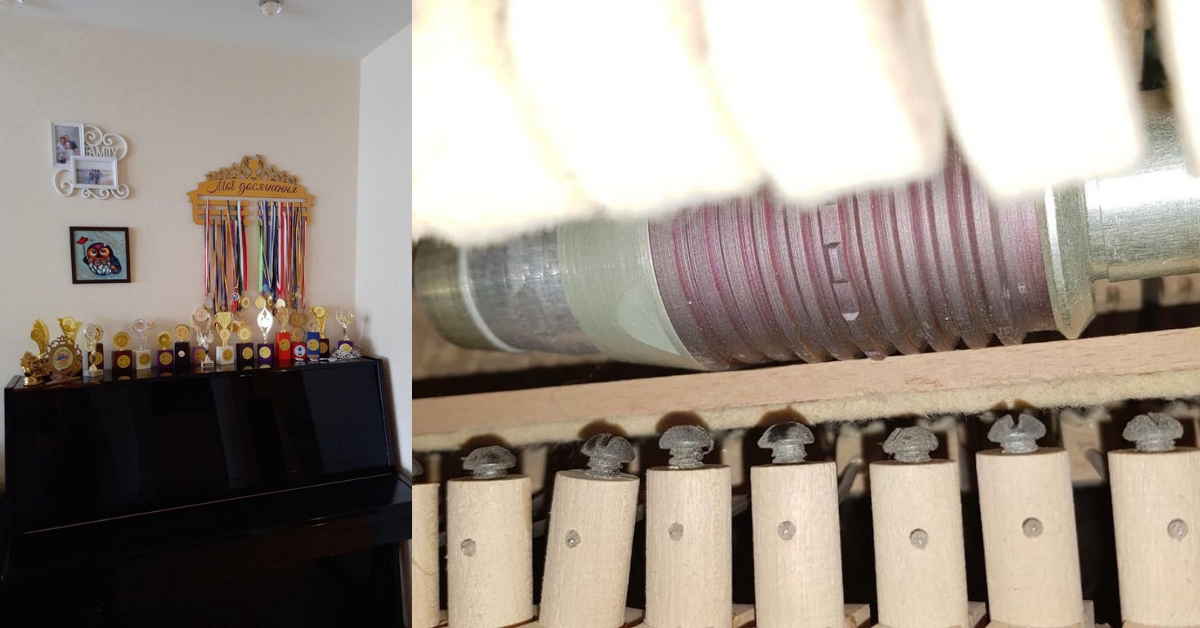 Ukrainian Mom Horrified To Find Grenade Left By Russian Soldiers Inside Her Daughter's Piano