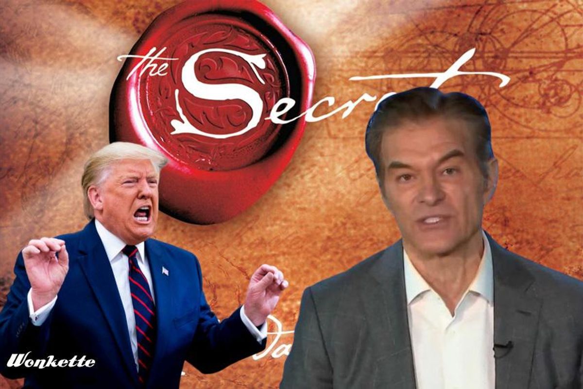 Trump Tells Oz Secret Of Winning, It Is Just Say 'I WIN!' Real Loud And Annoying-Like
