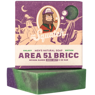 Dr. Squatch: Bar Soap, Area 51 Bricc Exclusive