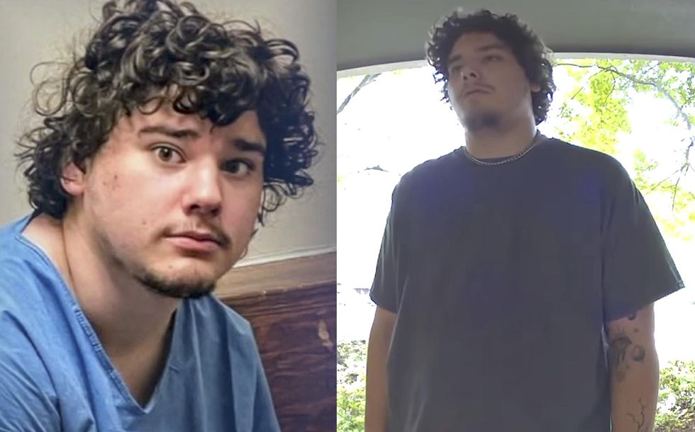 A man followed two young girls home from their school bus stops and broke into one of their homes, Oklahoma police said A man followed two young girls home from their school bus stops and broke into one of their homes, Oklahoma police said