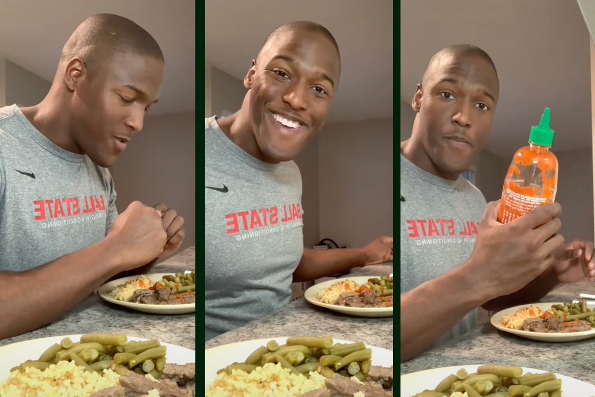 tiktok dinner with dad