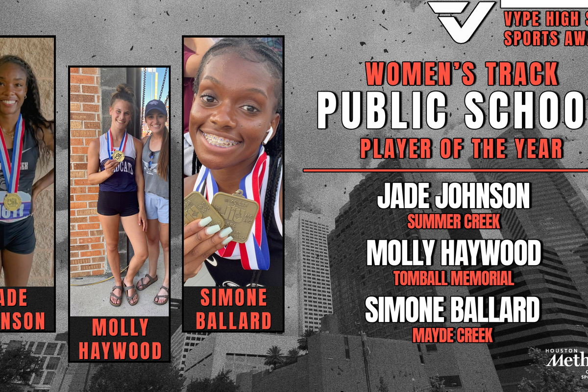 VYPE AWARDS: Public School Boys and Girls Track & Field presented by Houston Methodist Orthopedics & Sports Medicine