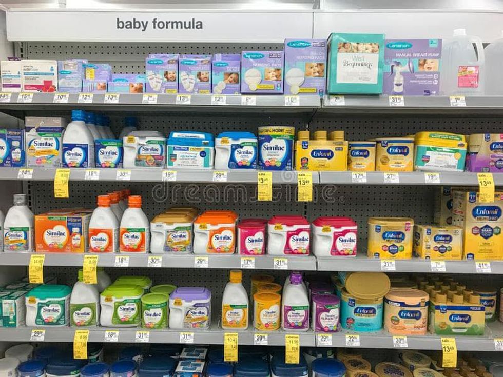 baby formula, Facebook