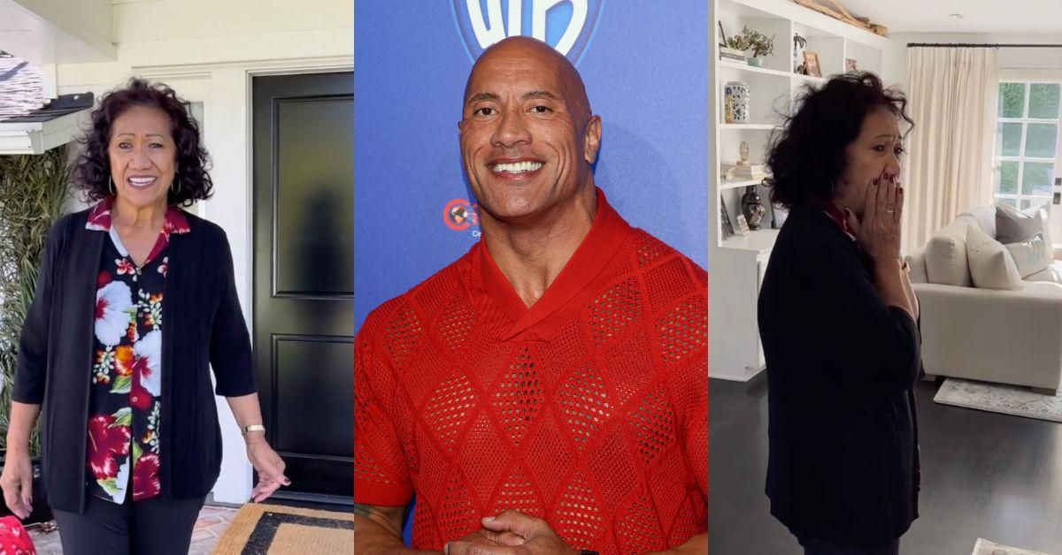 The Rock Brings His Mom To Tears After Surprising Her With A New Home In Emotional Video