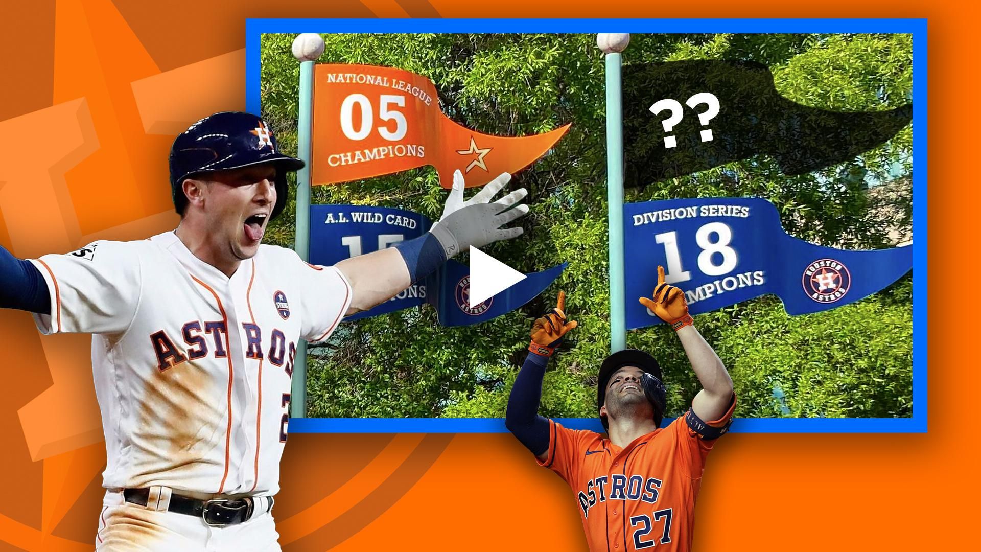 Someone stole the Houston Astros 2017 World Series banner