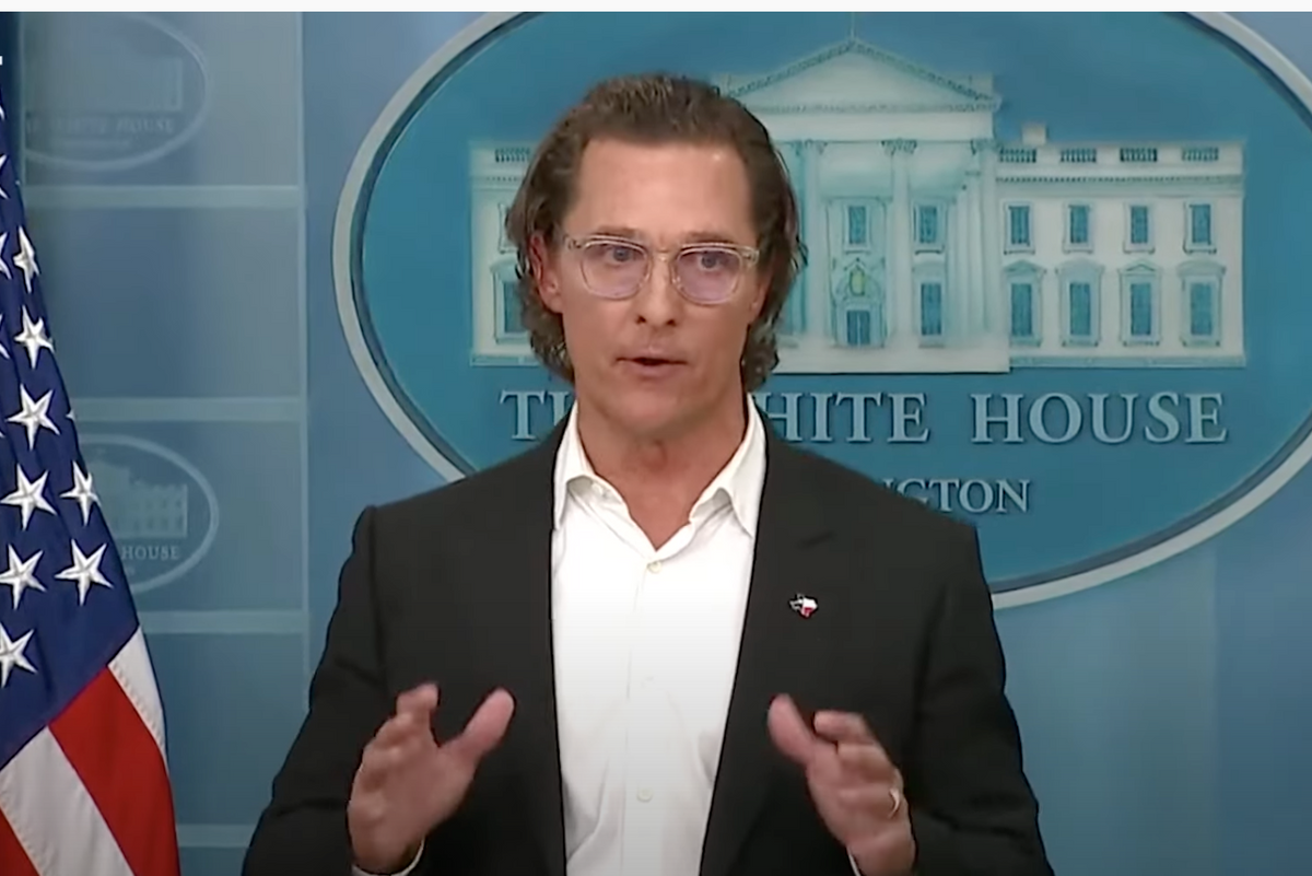 Matthew McConaughey Talks Some Goddamn Sense About Guns!