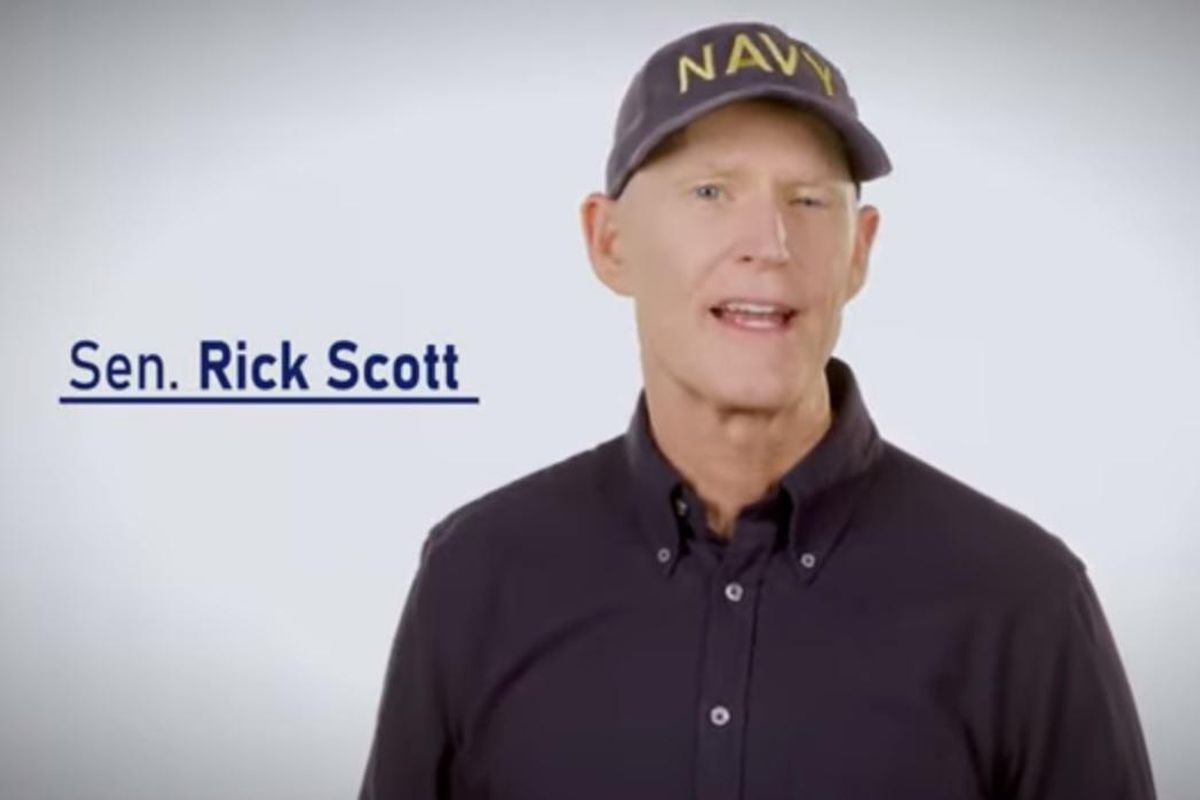 Rick Scott Clarifies: I Want To Hurt You, Like A Lot