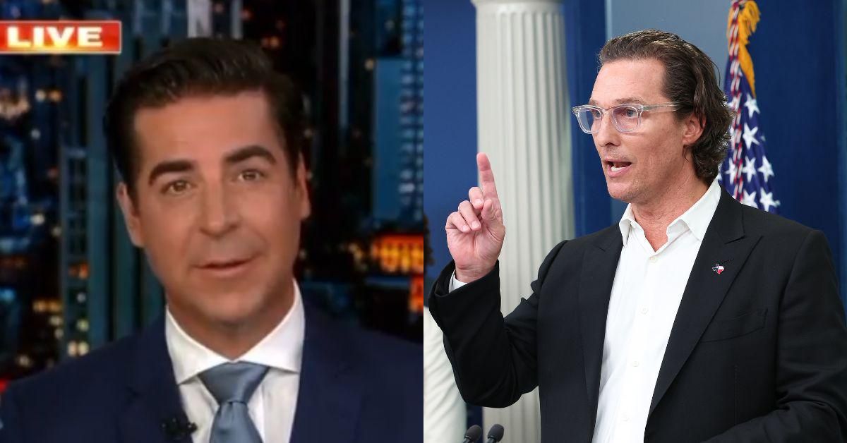Fox News Host Roasted For 'Self-Own' After Mocking Matthew McConaughey's White House Speech