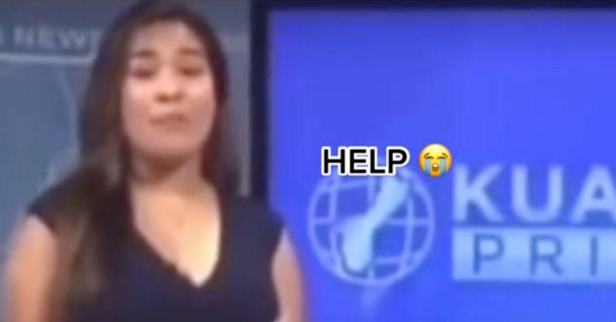 News Reporter Goes Viral After Mortifying Slip Of Tongue While Talking About LGBTQ+ 'Pride Flags'