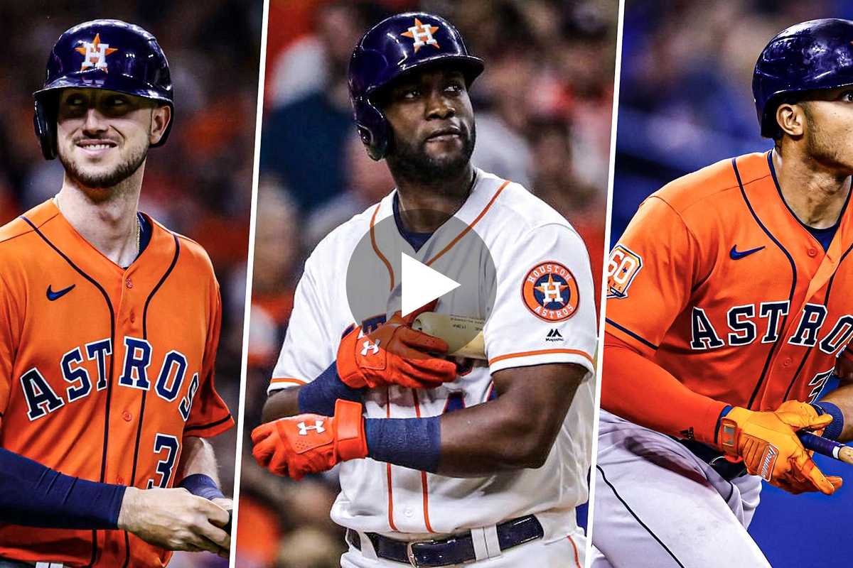 Here are two potential recipes for a hardy Houston Astros lineup