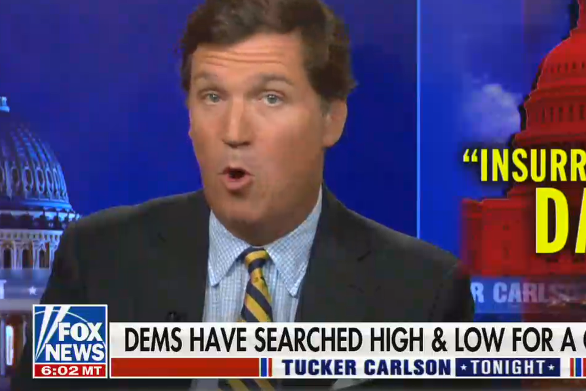 Look Away, Kids, Tucker Is Cuddling With The January 6 Terrorists Again